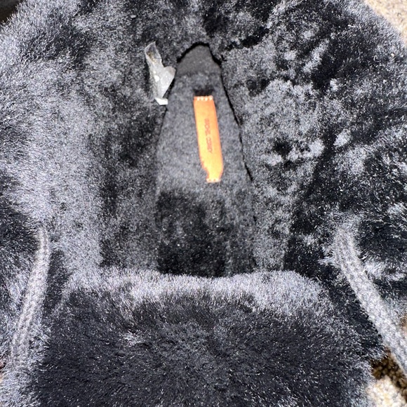 NEW Rachel Comey 40 9.5 Faux Shearling Lined Black Boots Ankle Booties - Picture 8 of 9